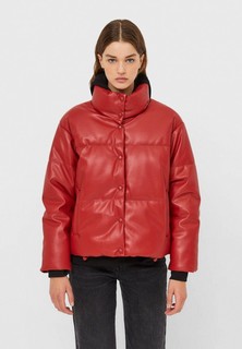 Куртка кожаная Stradivarius