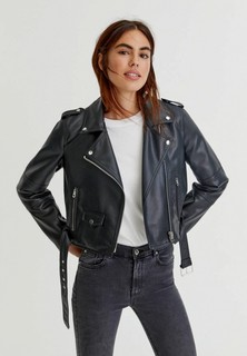 Куртка кожаная Pull&Bear