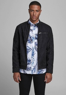 Куртка кожаная Jack & Jones