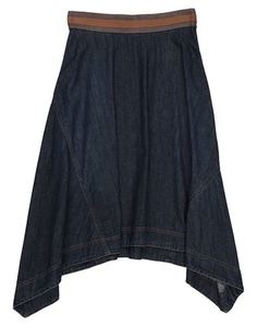 Джинсовая юбка Brunello Cucinelli