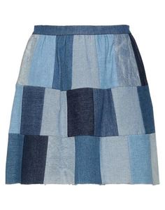 Джинсовая юбка RED Valentino