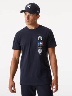 Футболка мужская New Era MLB Stack Logo Neyyan, размер 50