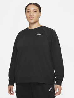 Свитшот женский Nike Sportswear Essential, Plus Size, размер 54-56