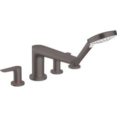 Смеситель на борт ванны Hansgrohe Talis E для механизма 13244180, черный (71748340)