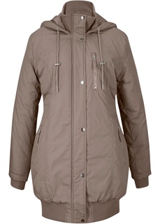 Утеплённая куртка с капюшоном Bonprix