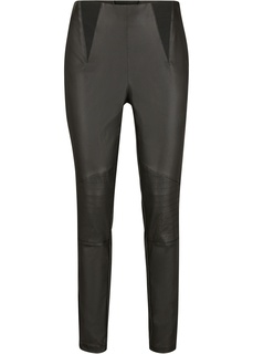 Брюки с напылением и вставками из ткани стрейч Bonprix