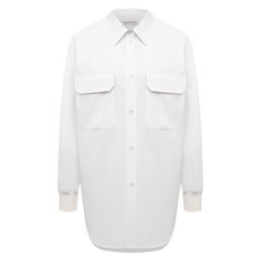 Хлопковая рубашка Alexander McQueen