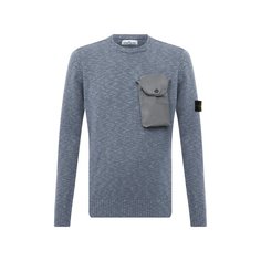 Свитер из шерсти и хлопка Stone Island