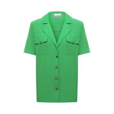 Блузка из вискозы Ganni