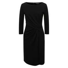 Платье из вискозы Emporio Armani