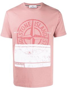 Stone Island футболка с логотипом