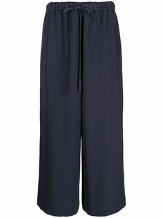 Valentino широкие брюки с завязками