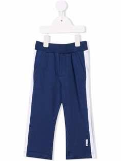 Monnalisa спортивные брюки с контрастными вставками