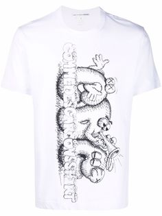 Comme Des Garçons Shirt футболка с графичным принтом