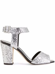 Giuseppe Zanotti босоножки Emmanuelle Glitter на каблуке