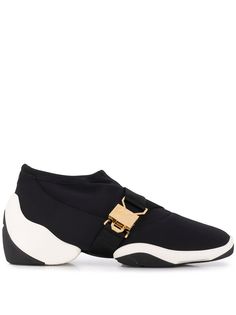 Giuseppe Zanotti кроссовки Jump с пряжкой