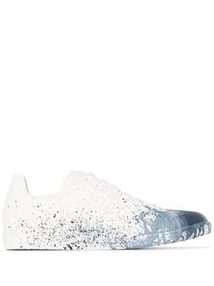 Maison Margiela кеды Replica с эффектом разбрызганной краски