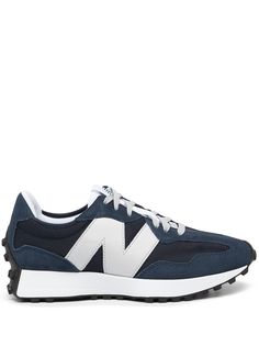 New Balance кроссовки 327 с нашивкой-логотипом