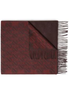 Ermenegildo Zegna шарф с монограммой