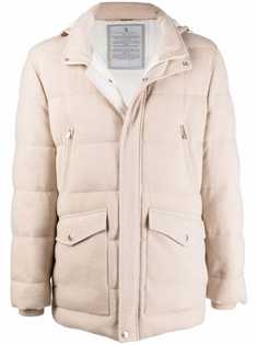 Brunello Cucinelli кашемировый пуховик