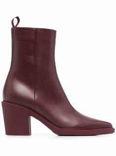 Gianvito Rossi ботильоны с заостренным носком