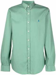 Polo Ralph Lauren рубашка с вышивкой Polo Pony