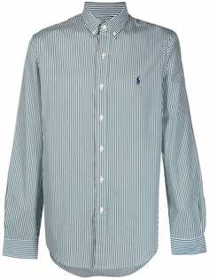 Polo Ralph Lauren полосатая рубашка с вышивкой Polo Pony