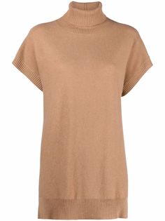 Fabiana Filippi трикотажный топ с высоким воротником