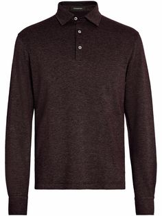 Ermenegildo Zegna клетчатая рубашка поло