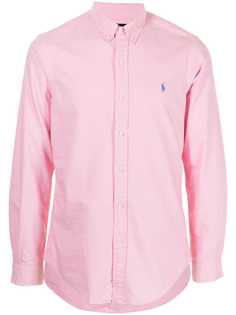Polo Ralph Lauren рубашка оксфорд с вышивкой Polo Pony