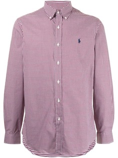 Polo Ralph Lauren клетчатая рубашка с логотипом Polo Pony