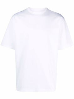 A.P.C. футболка с вышитой надписью