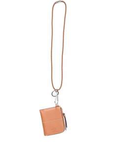 Tods кошелек с тисненым логотипом и ланъярдом Tod`S