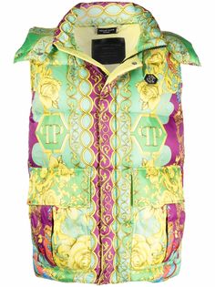 Philipp Plein жилет с принтом New Baroque