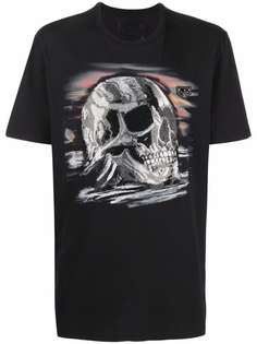 Philipp Plein футболка с декором Skull