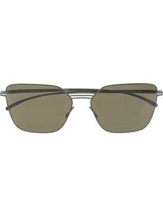 Mykita солнцезащитные очки MMESSE030 в квадратной оправе из коллаборации с Maison Margiela