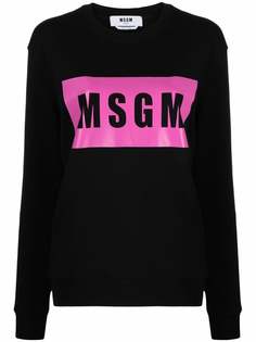 MSGM толстовка с логотипом