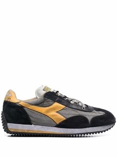 Diadora кроссовки со вставками