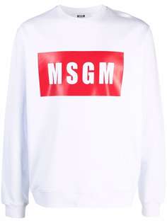 MSGM толстовка с логотипом