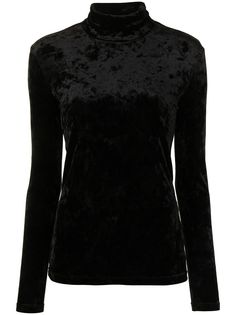 Proenza Schouler White Label бархатный топ с высоким воротником