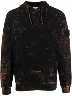 Stone Island худи с принтом тай-дай