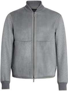 Ermenegildo Zegna бомбер со вставками
