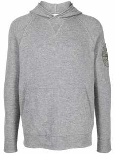 Stone Island худи с вышитым логотипом