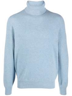 Brunello Cucinelli кашемировый джемпер с высоким воротником
