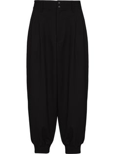 Y-3 спортивные брюки с низким шаговым швом