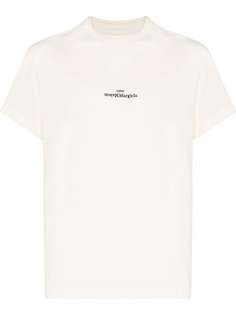 Maison Margiela embroidered-logo T-shirt