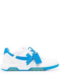 Off-White OUT OF OFFICE CALF LEATHER WHITE BLUE