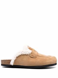JW Anderson мюли с мехом