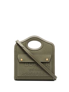 Burberry сумка-тоут Pocket с принтом Horseferry