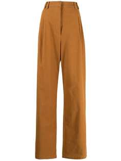 Proenza Schouler White Label широкие брюки с завышенной талией